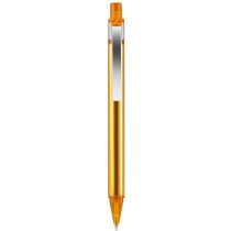 Bolígrafo de clic en metal personalizado naranja Bolígrafo de clic en metal personalizado naranja