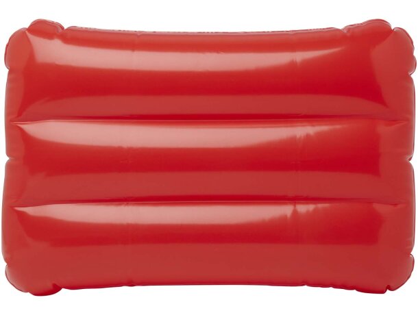 Almohada hinchable para playa Sunny en PVC resistente al agua Rojo detalle 6
