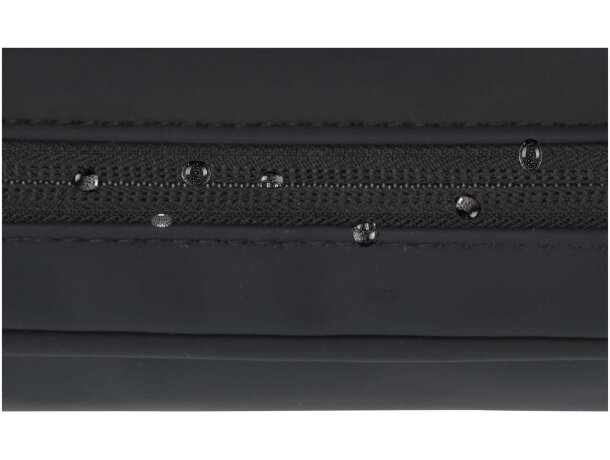 Funda tecnológica Resi Plus con certificación GRS y RPET Negro intenso detalle 6