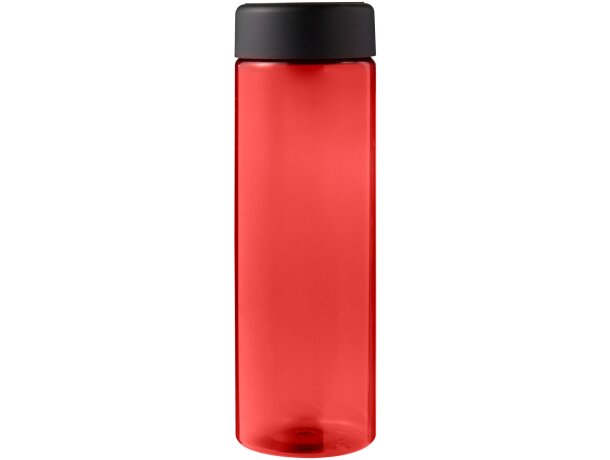 Bidón de agua Eco Vibe 850ml plástico reciclado oceánico Rojo/negro intenso detalle 23