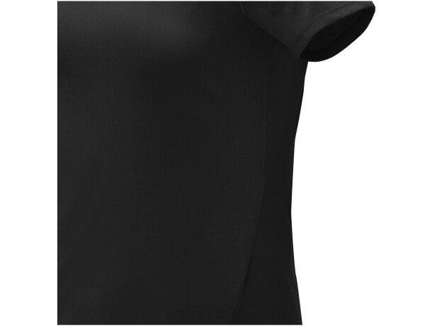 Camisetas mujer cuello redondo 105 g/m2 Elevate Essentials Kratos Negro intenso detalle 9