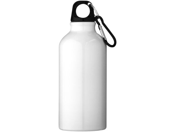 Cantimplora de aluminio con mosquetón 350 ml personalizado