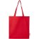 Bolsa tote algodón reciclado GRS con refuerzos Florida 14L Rojo detalle 17