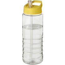 H2O Active® Treble Bidón deportivo con tapa con boquilla de 750 ml