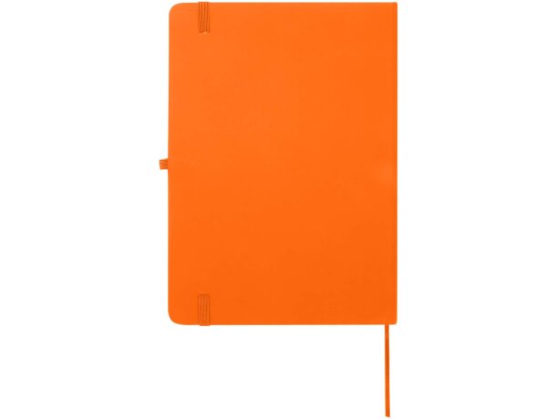 Libreta tapa dura A5 Spectrum Plus con papel certificado FSC Naranja detalle 49