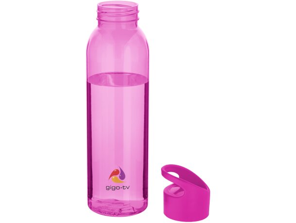 Botella de 650 ml con tapa de rosca personalizada original magenta