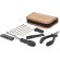 Set herramientas plástico reciclado Spike 24 piezas con corcho Natural detalle 1