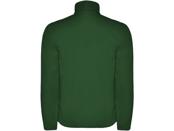Chaqueta softshell Roly Antártida hombre resistente al agua Verde botella detalle 13