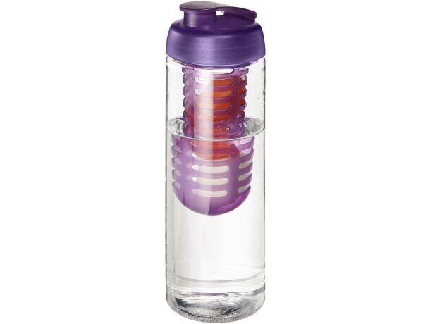 H2O Active® Vibe Bidón e infusor con tapa Flip de 850 ml Transparente/rosa detalle 16