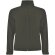 Chaqueta softshell unisex Rudolph de Roly con resistencia agua Verde militar oscuro