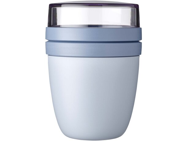 Fiambrera Mini Mepal Ellipse 300+120 ml dos compartimentos Verde detalle 16