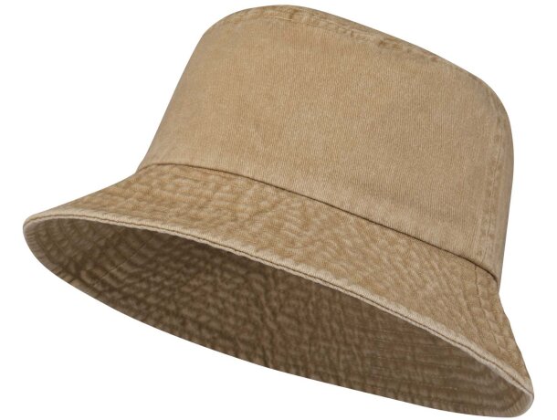 Gorro lavado Mitica con algodón reciclado y acabado vintage Negro intenso detalle 12