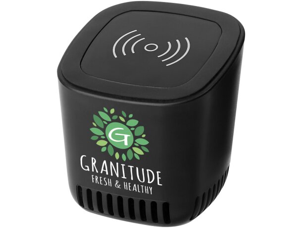 Altavoz Bluetooth® con base de carga inalámbrica Jack Negro intenso detalle 1