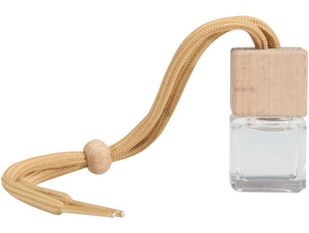 Ambientador de coche Ono en vidrio borosilicato y madera de haya Natural detalle 14