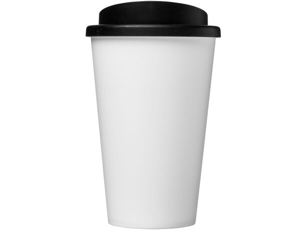 Vaso térmico Americano 350 ml con aislamiento de doble pared Blanco/negro intenso detalle 22