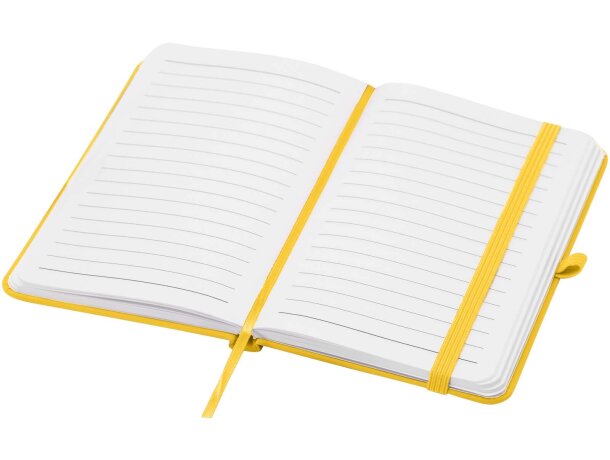 Libreta tapa dura A6 Spectrum Plus con papel FSC certificado Amarillo detalle 34
