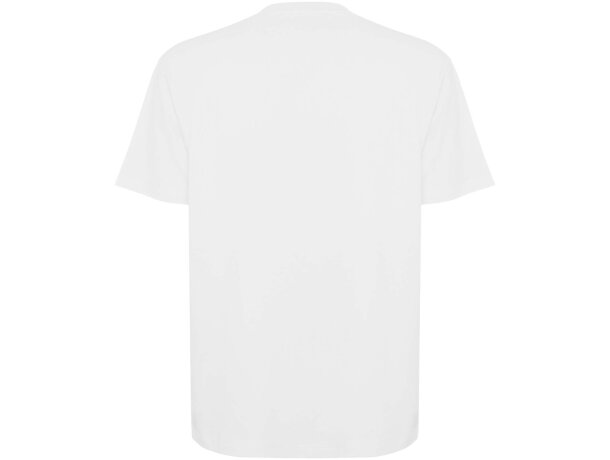 Camiseta holgada manga corta unisex Bull de Roly en algodón Blanco detalle 17