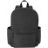 Mochila urbana Recanvas para portátil con materiales reciclados Negro intenso detalle 2