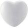 Antiestrés con forma de corazón Heart Blanco detalle 2