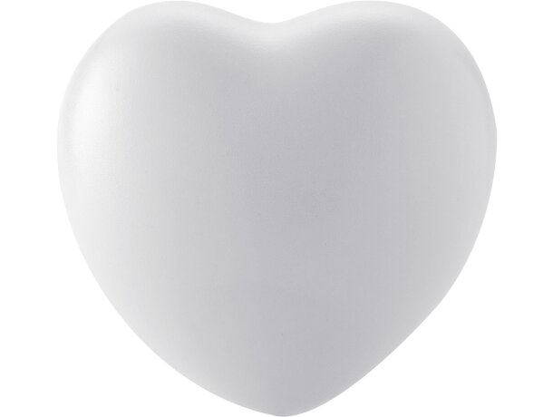 Antiestrés con forma de corazón Heart Blanco detalle 2