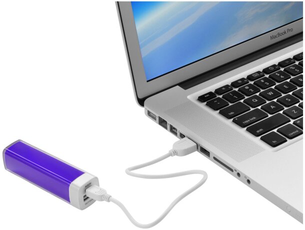 Power bank de plástico modelo flash personalizada
