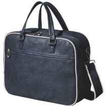 Maletín elegante para portátil de 17 pulgadas personalizado azul marino Maletín elegante para portátil de 17 pulgadas personalizado azul marino