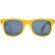 Gafas de sol de color liso Sun Ray Amarillo detalle 18