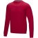 Jersey cuello redondo orgánico hombre Jasper Rojo