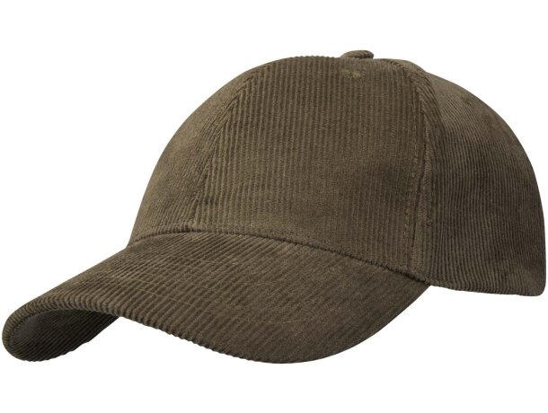 Gorra de pana reciclada Hutton con cierre ajustable detalle 12