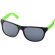 Gafas de sol de plástico protección uv 400 verde neón/negro intenso