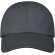 Gorra fit fresca de 6 paneles Gris tormenta detalle 19