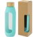 Botellas de agua reutilizables Tidan vidrio borosilicato agarre silicona Verde marea