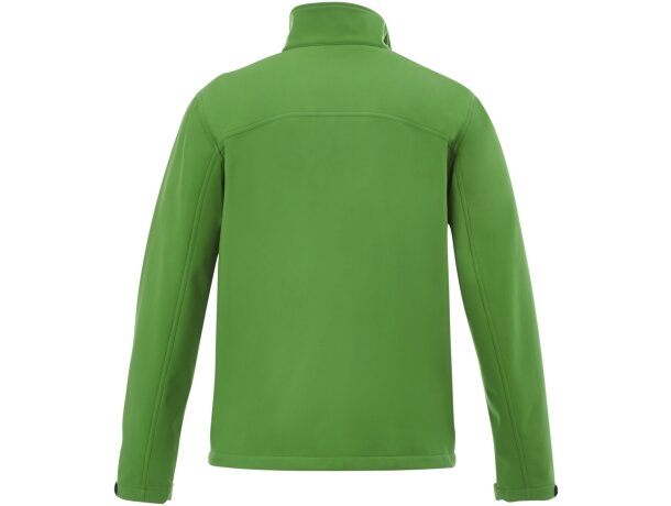 Chaqueta softshell Maxson hombre impermeable transpirable Verde helecho detalle 23