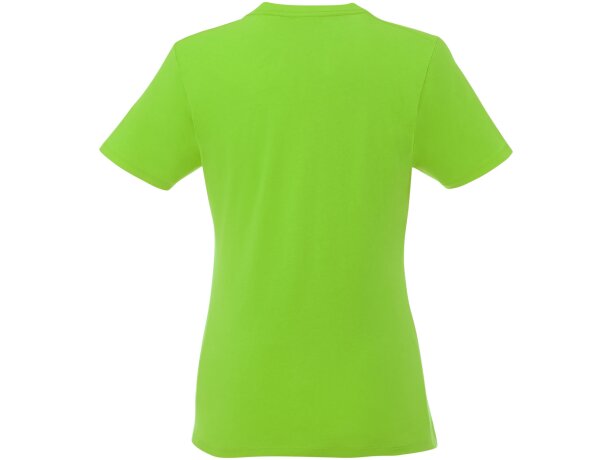 Camiseta de manga corta para mujer ”Heros” Verde manzana detalle 56
