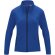 Chaqueta polar mujer Zelus con microforro 140 g/m² Azul detalle 20