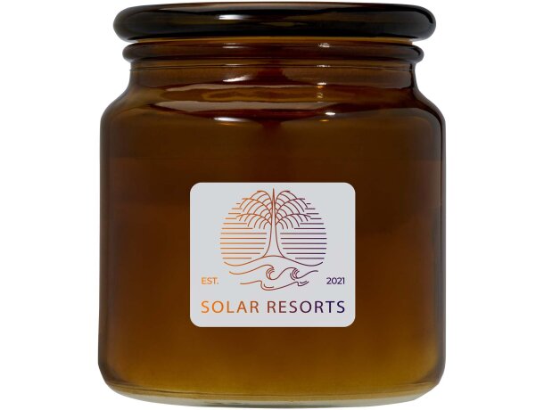 Vela perfumada Wellmark Let's Get Cozy 650g cera de soja natural detalle 1