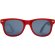 Gafas de sol de color liso Sun Ray Rojo detalle 9