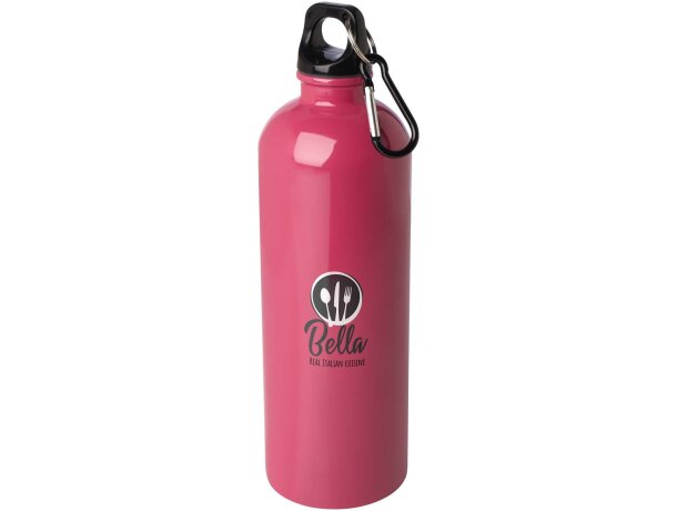 Bidón Oregon de acero inoxidable reciclado con mosquetón Magenta detalle 31
