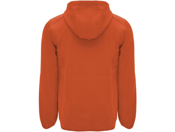 Chaqueta softshell Siberia Roly con capucha y forro micropolar detalle 12