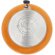 Bidón deportivo Bodhi 500ml de RPET con tapa de acero reciclado Naranja transparente detalle 19