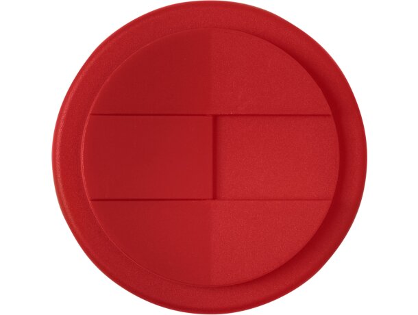 Vaso aislamiento 350ml Americano Eco polipropileno reciclado Rojo detalle 8
