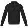 Sudadera reciclada unisex con cremallera 1/4 Aware™ Tin Negro intenso detalle 2
