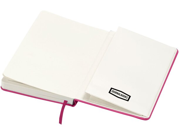 Cuaderno con cierre de banda elástica con logo