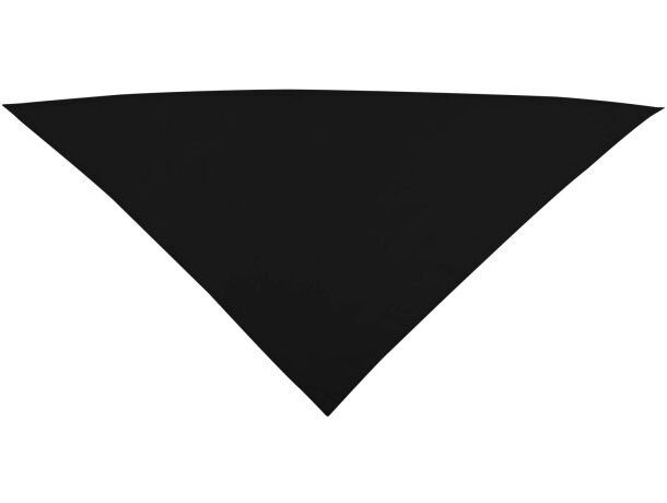 Pañuelo Heracles de poliéster reciclado con certificado GRS Negro intenso detalle 6