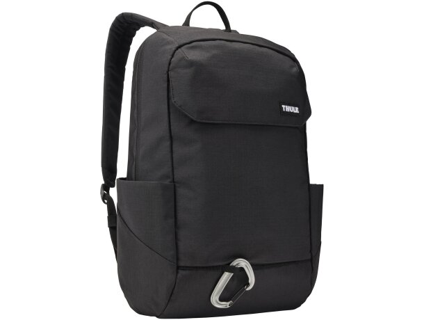 Mochila 20L Thule Lithos con compartimento acolchado portátil Negro intenso detalle 7