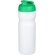 Baseline® Plus Bidón deportivo con tapa Flip de 650 ml Blanco/verde