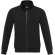 Sudadera cremallera reciclada Aware Galena unisex Negro intenso detalle 14