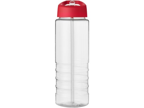 H2O Active® Treble Bidón deportivo con tapa con boquilla de 750 ml Transparente/rojo detalle 26