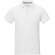 Polo de manga corta algodón BCI 200 g/m2 Elevate Life Calgary Blanco detalle 2