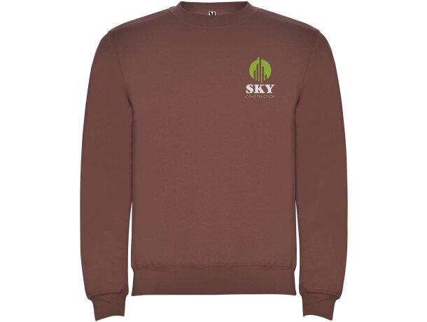 Sudadera cuello redondo unisex Clásica Roly personalizable detalle 106